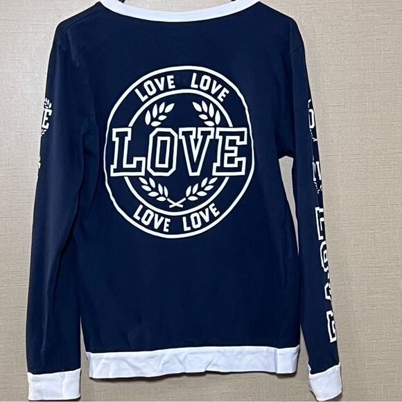 On Fire womens Love Long sleeve shirt size large - Picture 6 of 6